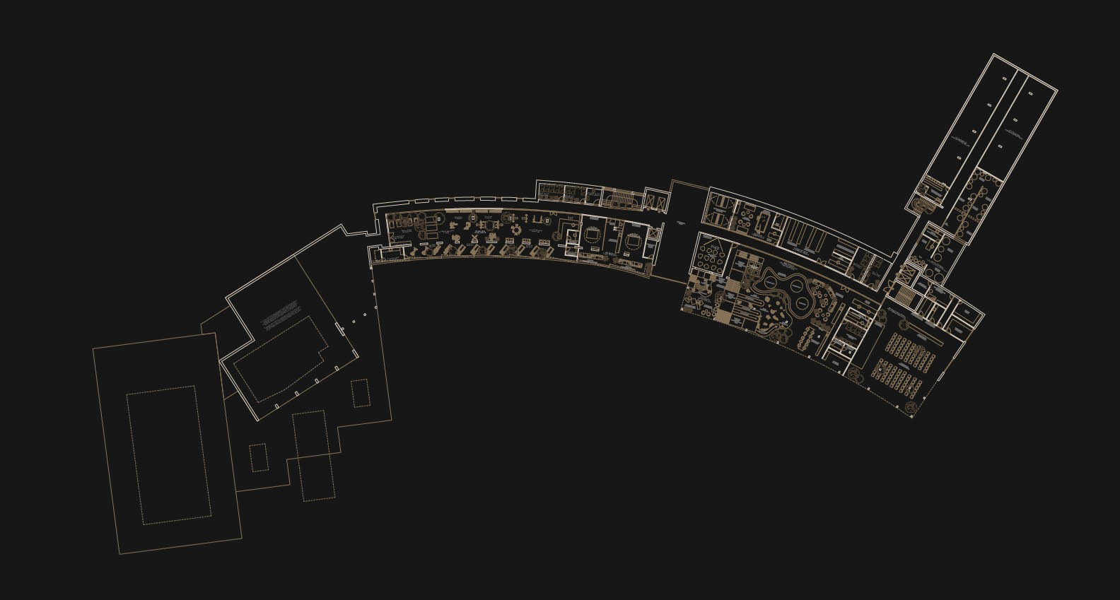 Basement level floor plan
