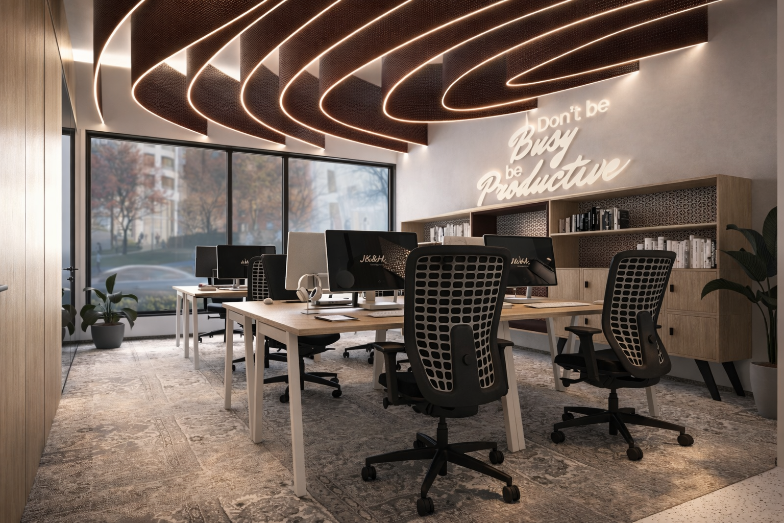 Creative Office visualization 2