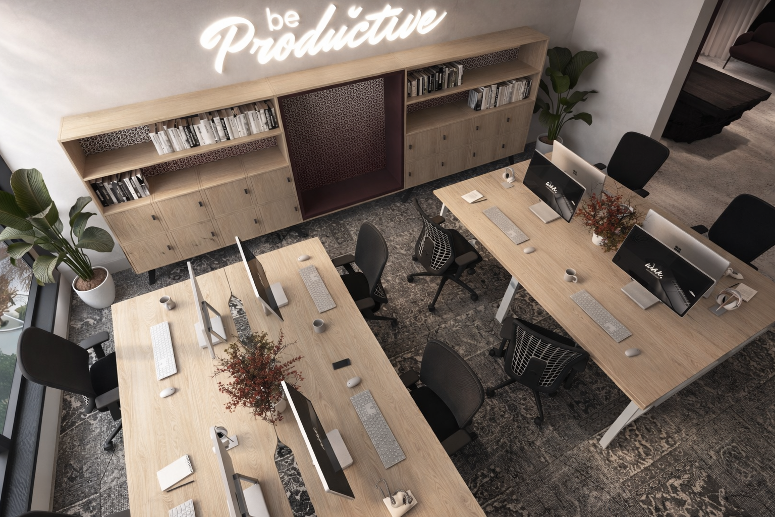 Creative Office visualization 4