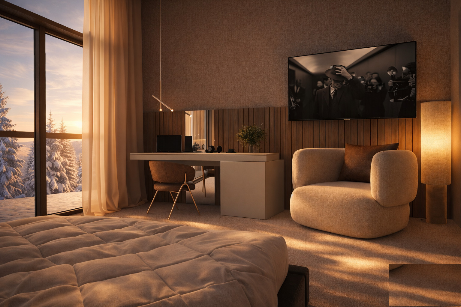 Hotel Lobby visualization 4