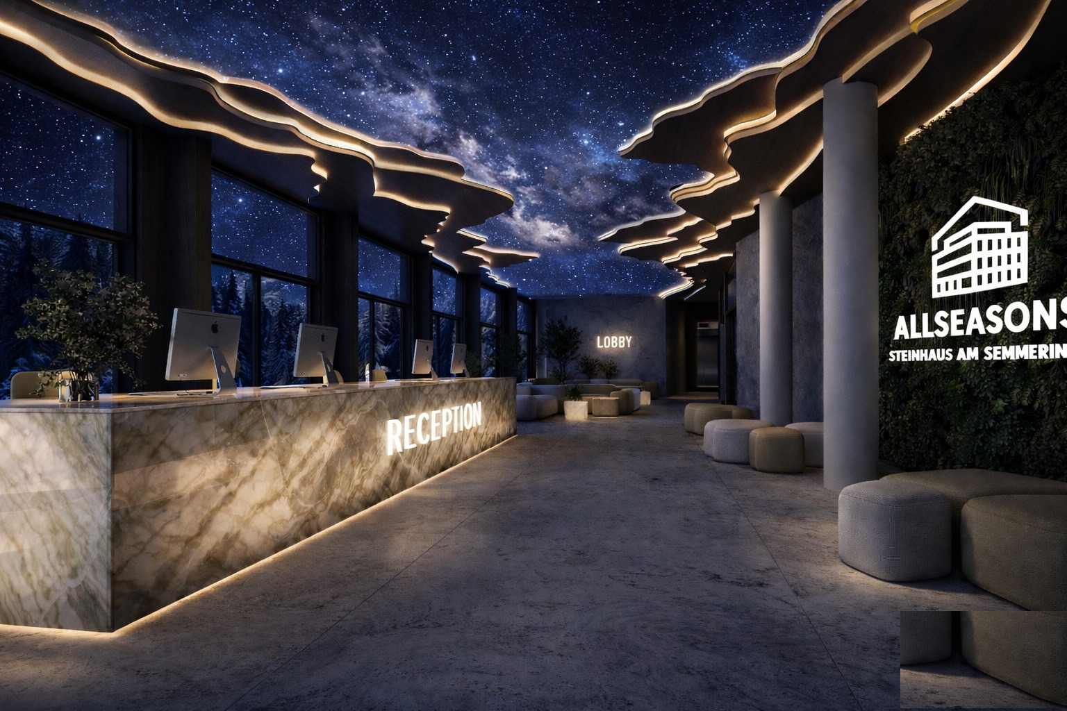 Hotel Lobby visualization 5